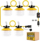 Super Bright Outdoor Led String Lights - IP65 Waterproof, 75W Industrial Work New. Price: $108.99.