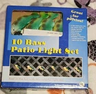 Advanced International 10 Bass Patio Indoor/outdoor Light Set Open. Price: $6.75.