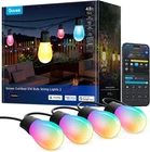 48FT Smart Rgbic Outdoor String Lights With 15 Led Bulbs, Alexa Compatible New. Price: $133.99.