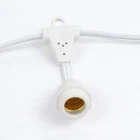 330 Foot C9 Intermediate Base Suspended Heavy Duty Outdoor Patio String, 15 Sp. New. Price: $276.60.