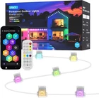 Fny Permanent Outdoor Lights 100FT Smart Rgb With 60 Led, IP67 Waterproof Open. Price: $63.75.