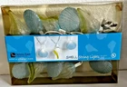 Nos Blue Seashells Summer Tiki String Lights White Wire New Dennis East 10 Ct. Price: $26.23.
