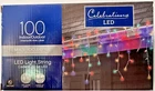 Multi-icicle Style 100 Count String Christmas Lights 6FT Celebrations Led New. Price: $34.99.