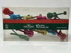 Kurt Adler UL1855 Multi-colored Guitar Light Set, 10 New. Price: $21.99.