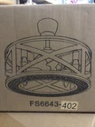 Antoine 17 In. Black Caged Indoor With Lights And Remote Enclosed Ceiling Fan New. Price: $99.95.
