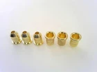 True Custom Shop Gold Body String Ferrules 6.5MM For Import Fender Tele Strat New. Price: $9.97.