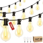 75FT Outdoor String Lights With 35+3 Waterproof Bulbs, 2FT Apart, Dimma... New. Price: $30.85.
