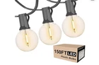 Rtty Outdoor String Lights 150FT, G40 Led Patio With 75PCS Bulbs,waterpro New. Price: $50.00.