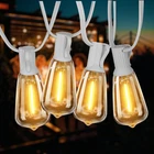 200FT Waterproof Outdoor String Lights With 104 Shatterproof Edison Bulbs New. Price: $102.99.