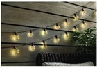 New Hampton Bay 10-LIGHT 12 Ft. Outdoor/indoor Plug-in Led G40 Copper Fairy Open. Price: $12.35.