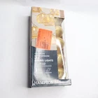 Hampton Bay Lighting 10-LIGHT Integrated Led String Battery Operated Metal Open. Price: $11.98.