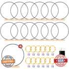 12 Pack Floral Hoop With Stand Led Fairy Lights 14 Inch Metal Rings For Diy New. Price: $46.08.