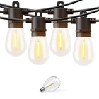 Zxxc E12 Dimmable 17-LIGHT 50 Ft. Indoor/outdoor Plug-in Led Edison String-light Open. Price: $24.95.