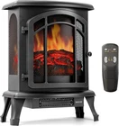 24" Infrared Electric Fireplace Heater With Remote & 3D Flames, Timer New. Price: $283.99.