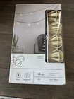 10CT Incandescent Mini Lights With String Hoods Natural-project 62 A61 New. Price: $15.00.