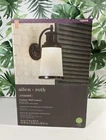 Allen + Roth 15.5-IN Outdoor Led Wall Light Frosted Crackle Glass Shade 1085688 New. Price: $88.99.