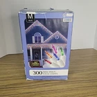 Christmas Target 300 Colored Icicle String Lights Open. Price: $12.99.