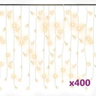 Christmas Lighting Outdoor Xmas Led Curtain Icicle Lights With 8 Models Vidaxl New. Price: $35.99.
