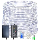 Solar Rope Lights, 99 Feet 1000 Led 8 Modes String Outdoor ... New. Price: $44.41.