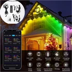 16.4FT-100FT Permanent Outdoor Smart Rgbic Lights With 75 Scene Modes Us New. Price: $69.99.