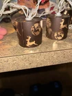 Metal String Lights Reindeer Christmas Rustic Cans - 10 Warm White Nib Used. Price: $19.00.