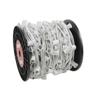 C9 Outdoor Magnetic Christmas Stringer, Base, White Wire New. Price: $190.25.