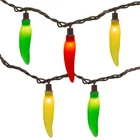 Northlight 35 Yellow And Green Chili Pepper String Set, 22.5FT Brown Wire New. Price: $21.49.