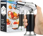 Blow Torch, Professional Kitchen Cooking 6 X 4.3 2.4 Inches, Silver+black New. Price: $44.05.
