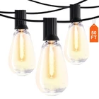 Vevor 50FT Led Outdoor String Patio Lights Waterproof 15 S14 Shatterproof Bulbs New. Price: $32.99.