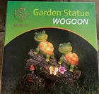 Wogoon Garden Turtle Figurines Outdoor Decorations, Solar Statue Sweet... New. Price: $49.00.