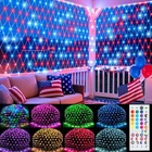 Pooqla Changing Net Lights, 34 Colors 4TH Of July Outdoor Mesh W... New. Price: $55.28.