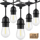 Lakumu 2-PACK 96FT Outdoor String Lights With Waterproof Shatterproof Dimmabl... New. Price: $127.68.