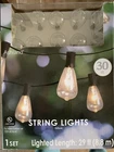 Ashland Edison String Lights 30FT New. Price: $24.01.