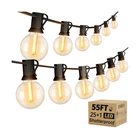 Ohlux Outdoor String Lights, 55FT Shatterproof Led Patio Wit... Fast Ship New. Price: $38.67.