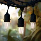 Ambience Pro 24FT 2700K S14 Indoor Outdoor Plug-in Hanging String Lights Clear New. Price: $38.99.