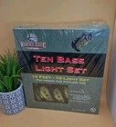 Rivers Edge - Bass Light Set 10' String Camper Trailer Porch Home Decor New. Price: $28.88.