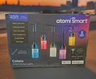 Atomi Smart Wi-fi Color String Lights 48FT Open. Price: $128.87.