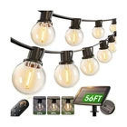 Addlon 56FT(50+6) Solar String Lights Outdoor With Remote, 27 Shatt... Fast Ship New. Price: $45.81.