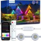 100FT Permanent Outdoor Lights Pro, 72 Leds, IP65 Waterproof, Alexa Compatible New. Price: $233.99.