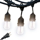 Led Outdoor String Lights 48 15 Bulbs 2700K Soft White Brightech Waterproof New. Price: $74.99.