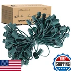 Encoidoz 100FT C9 Christmas Light Stringer, E17 Sockets 12" Spacing, Ul Cert. New. Price: $81.79.