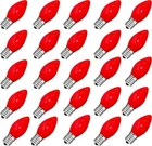 Goothy 25 C7 Red Christmas Light Bulbs, Count (pack Of 1), New. Price: $22.35.