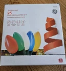 Ge Incandescent Glow Bright C9 Christmas Lights Indoor Outdoor String-a-long 25 Open. Price: $19.95.