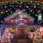 792 Led Christmas Outdoor Lights With 176 Drops, 82FT Hanging Curtain ... New. Price: $58.37.