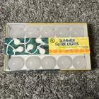 Nib Amscan Clear White Summer Globe Patio Party String 15 Lights Indoor/outdoor New. Price: $19.99.