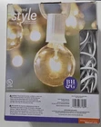 Better Homes & Gardens Set Of 20 Count String Lights Clear Glass Globe New. Price: $13.00.