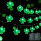 Waterglide 2 Pack St. Patricks Day Shamrocks 100 Led Lights, Green New. Price: $35.99.