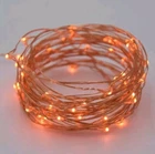 Hometown Evolution, Inc. Orange Battery Operated Fairy Lights 16.5 Ft 50 New. Price: $12.00.