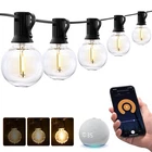 Xmcosy+ Smart Outdoor String Lights, 150FT G40 Globe Patio With 75 Led... New. Price: $145.68.