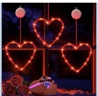 Lyubasa 3 Pack Heart Window Lights With Timer Led Battery Powered New. Price: $19.99.